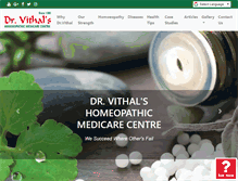 Tablet Screenshot of drvithal.com
